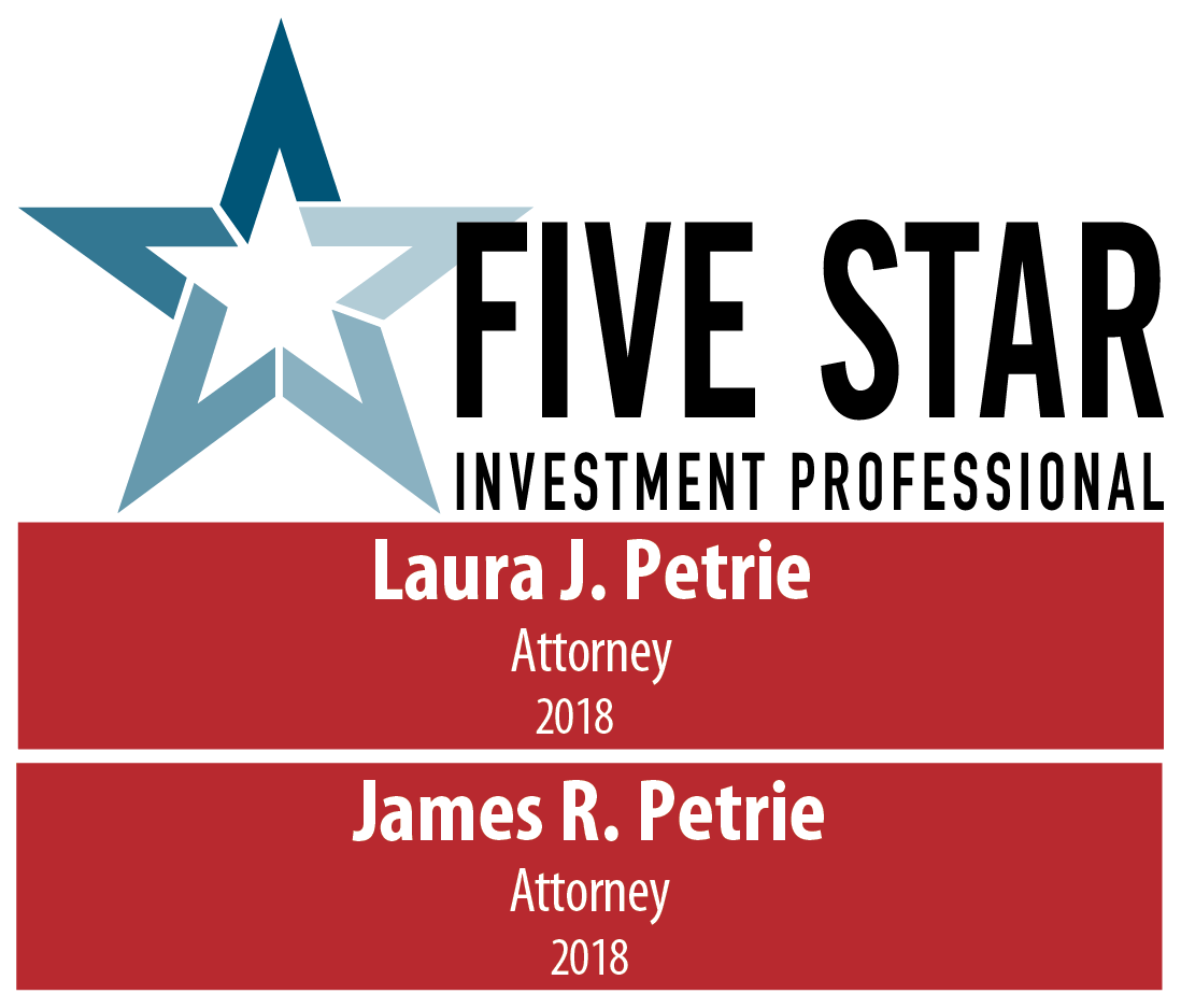 Five-Star Investment Professional: James R. Petrie and Laura J. Petrie